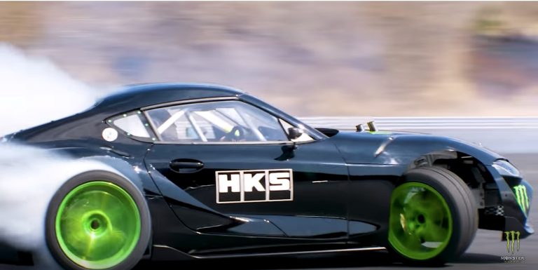 Nu drifter verdens første GR Supra med 2JZ-motor