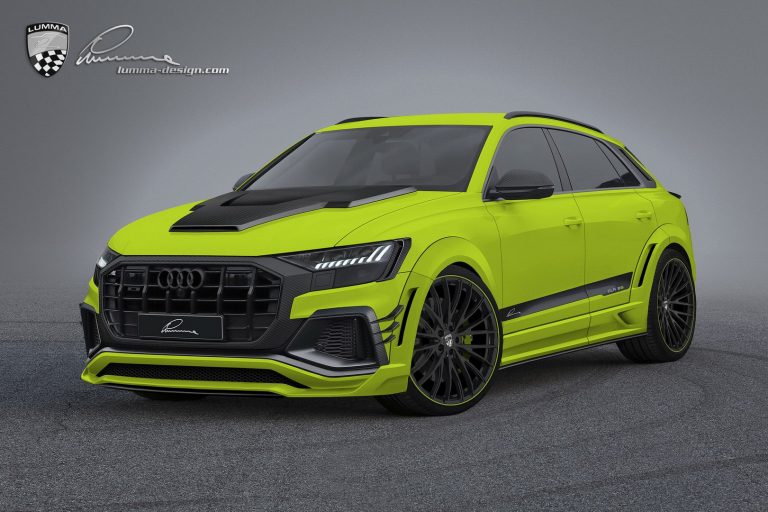 Lumma Design pakker BRED Audi Q8 ind i kulfiber