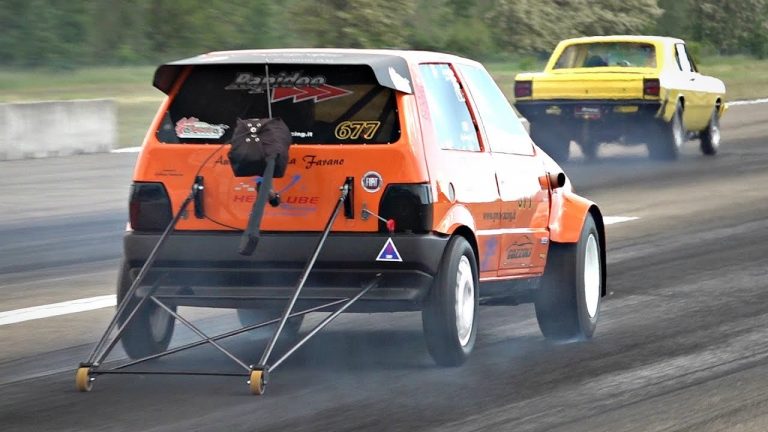 Ustyrlig dragrace-Uno har 600 hk og 9.000 omdrejninger