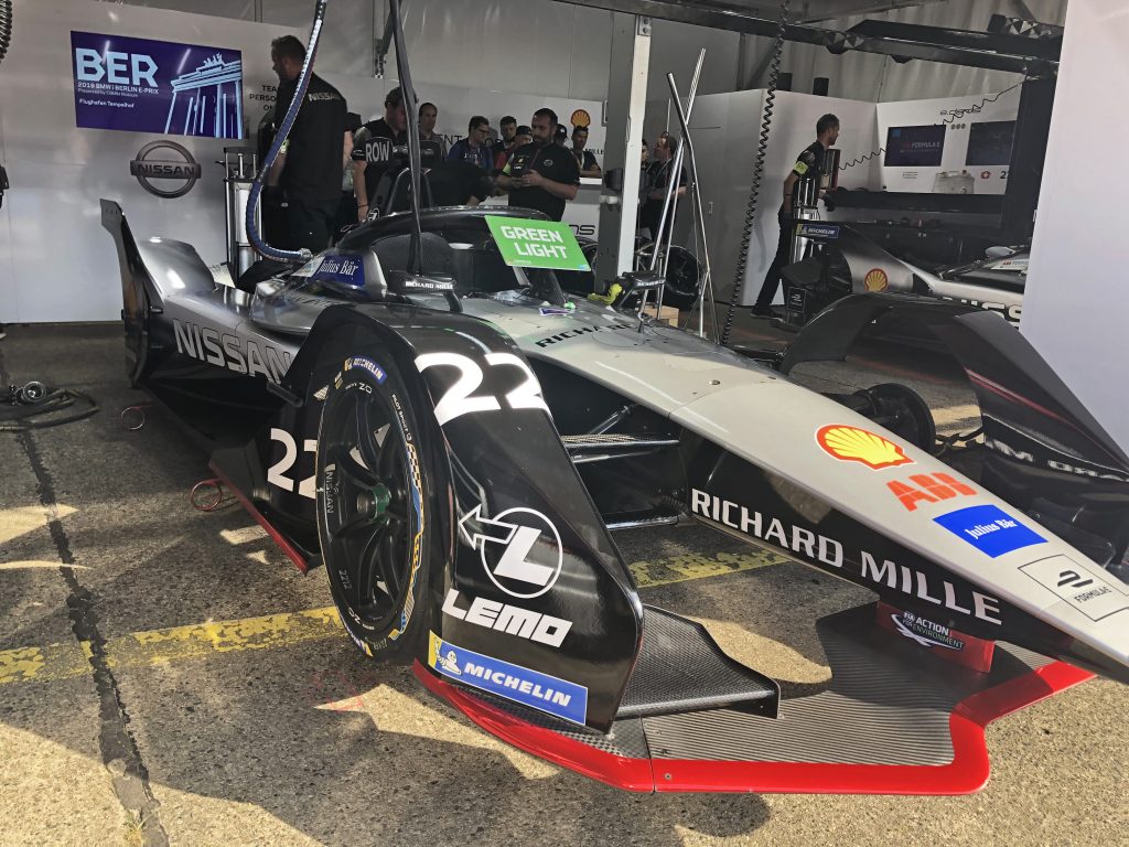 Boosted med Nissan til Formel E i Berlin