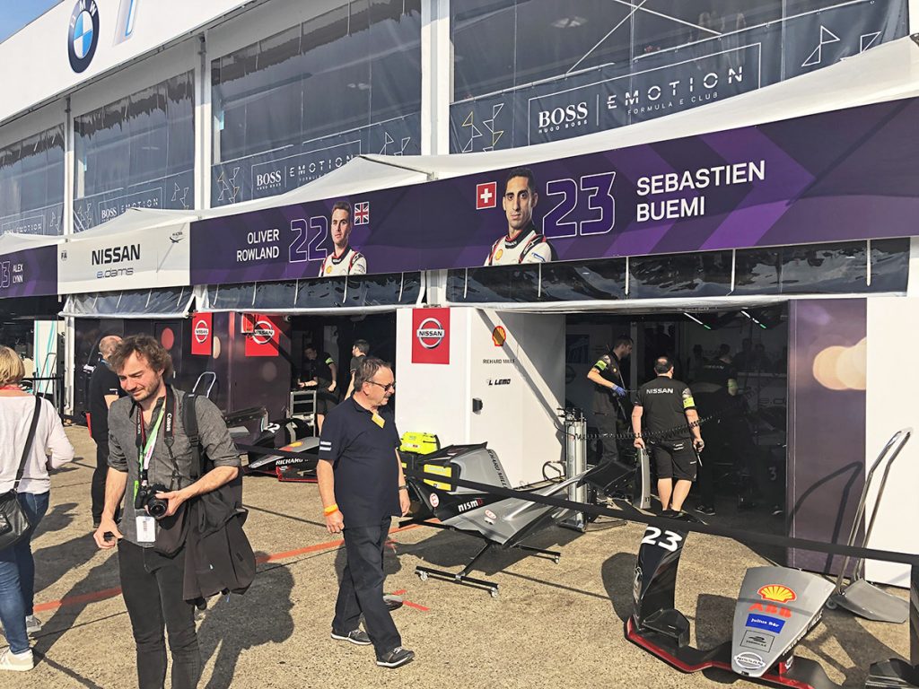 Boosted med Nissan til Formel E i Berlin