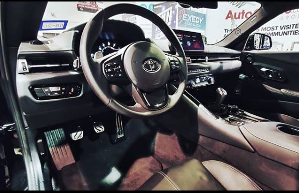 Supra Mk.V med manuelt gear er SEMA-klar