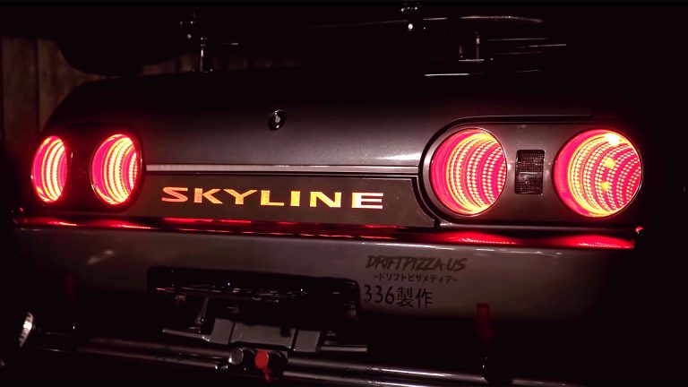 VIDEO: Steves Skyline GT-R har verdens vildeste baglygter