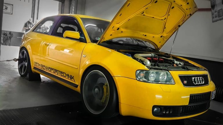 Audi S3 med turboladet VR6 laver over 800 hk