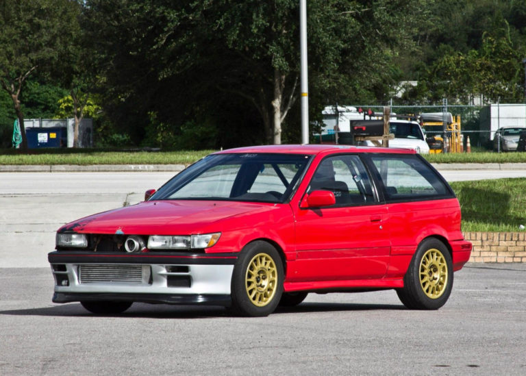 Gammel – men megahidsig: Mitsubish Colt med 829 hk