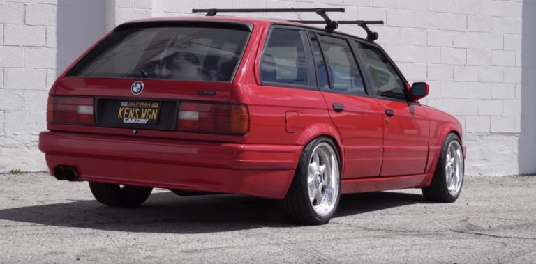Denne BMW E30 Touring har 470 hk og kompressor