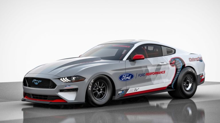 Fords nyeste Mustang Cobra er en el-dragster med 1.400 hk