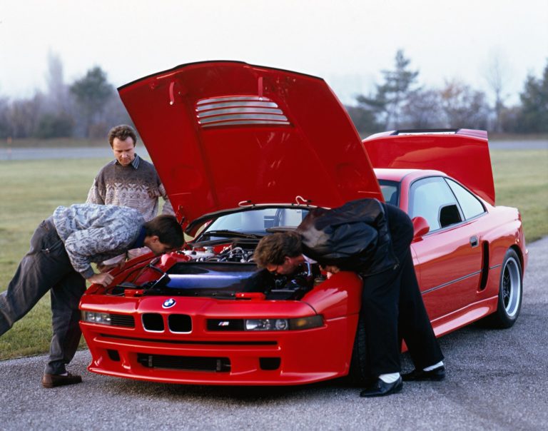 BMW E31 M8: Superbilen med 640 hk der aldrig blev til noget