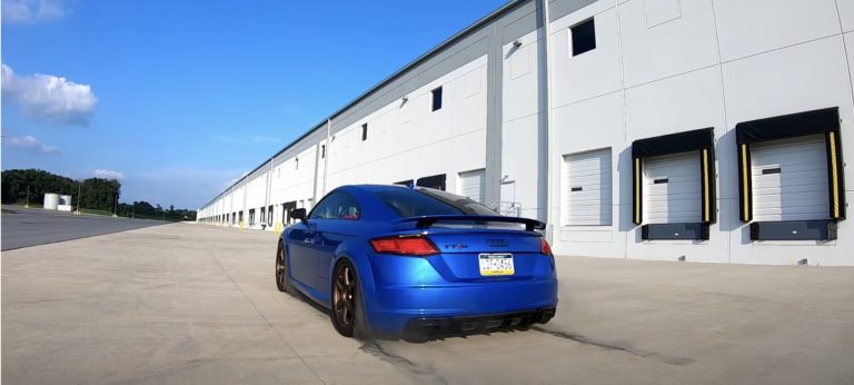Agressiv Audi TT går fra 0-96 km/t på 2 sekunder – rent!