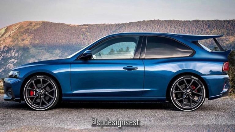 JA TAK! Så cool ku’ en ny Escort RS Cosworth se ud!