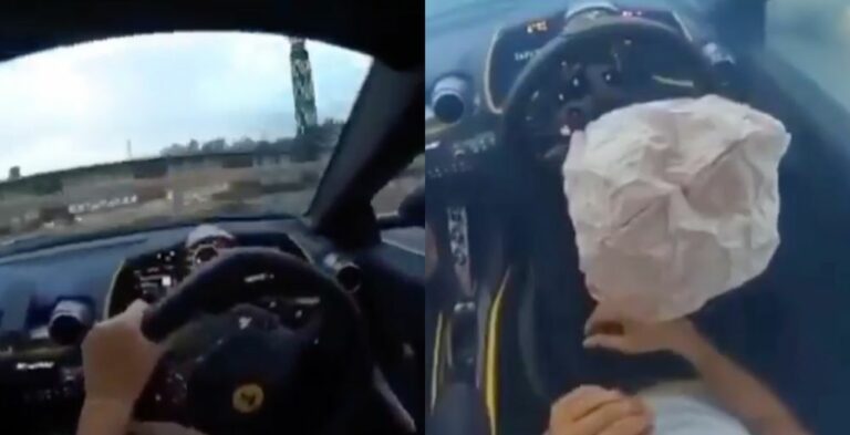 DUMT! Ferrari-chauffør hegner milliondyr 812 Superfast