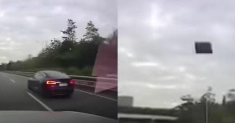 Hvordan er det muligt? Tesla taber taget midt på motorvejen