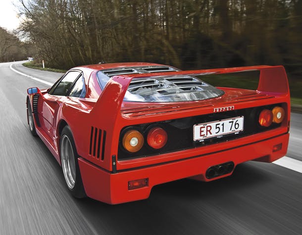 TEST: Vi kører Enzos sidste bil, turbo-monsteret Ferrari F40