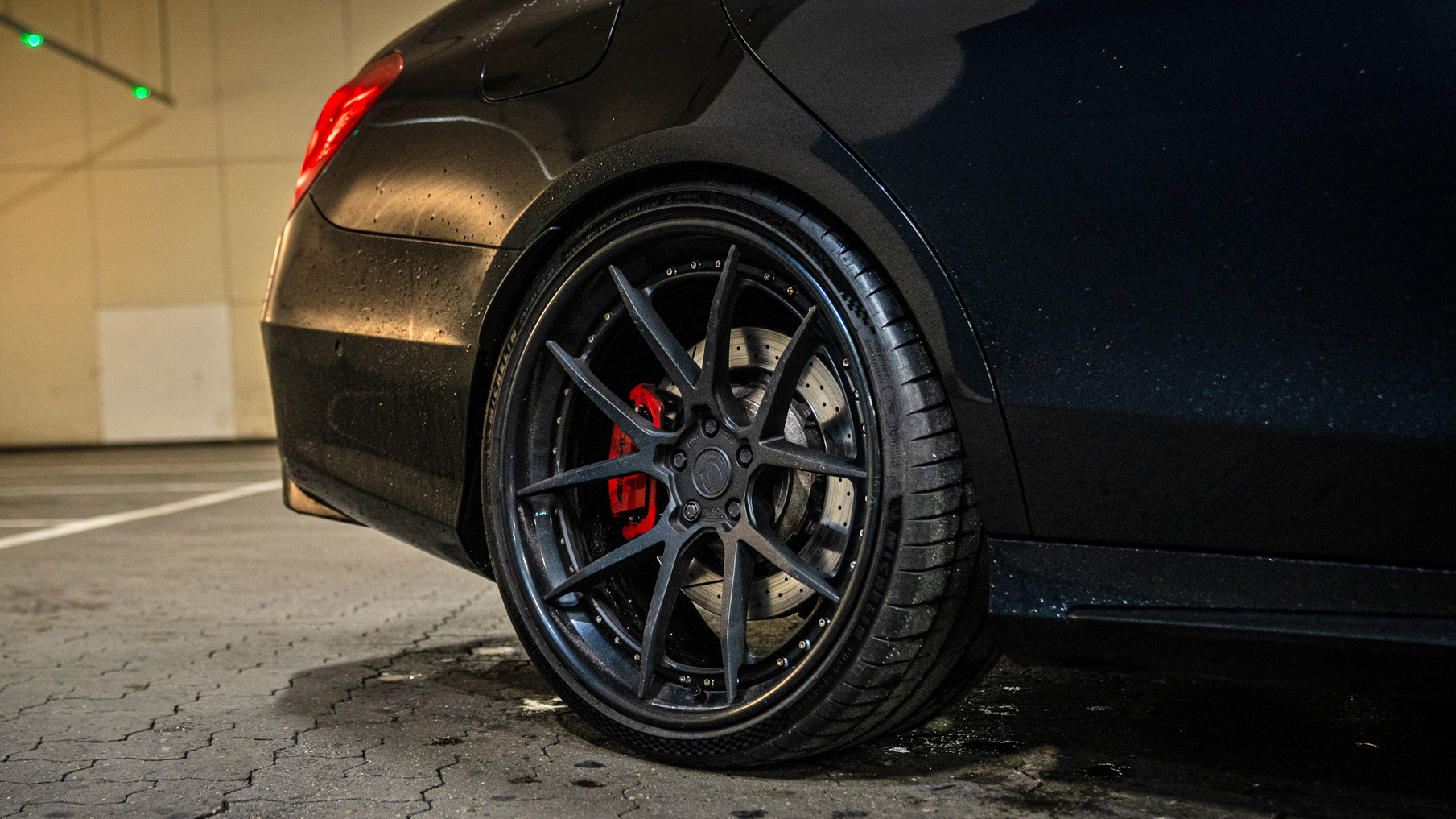 S63 med alufælge fra Wheel-parts.dk