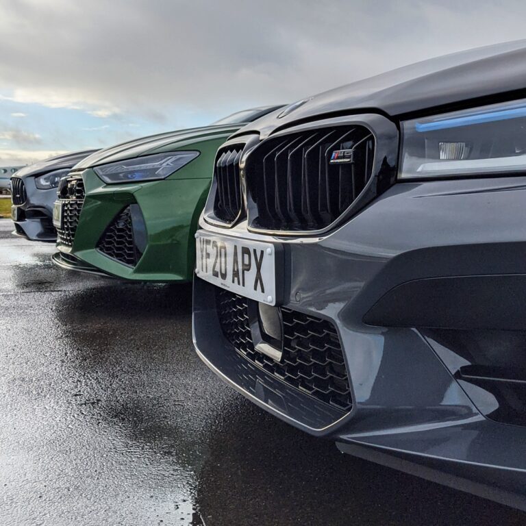 Audi RS6, BMW M5, Mercedes C63s AMG