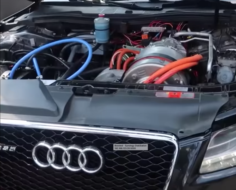 Tesla Powered RS5