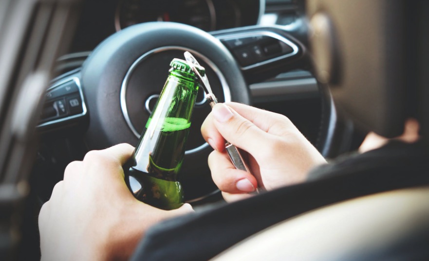 Bil beslaglagt på grund af høj promille