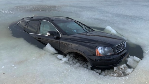 Volvo gennem isen
