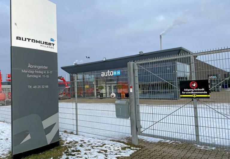 Staten beslaglægger 35 biler i Hillerød