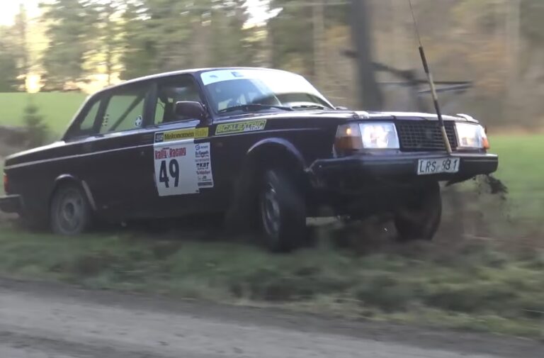 Volvo kører rally