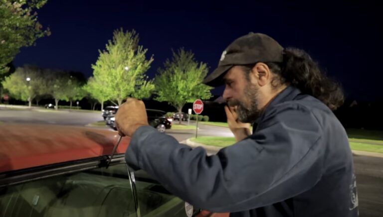 Indbrud i klassisk bil