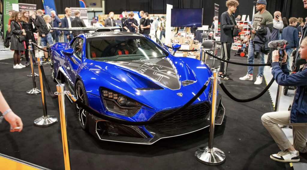 Zenvo på TurboDK stand til Auto Show