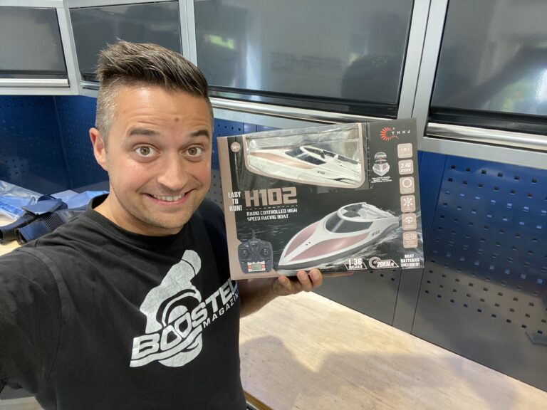 Vi tester H102 Racing Boat fra Morfars.dk