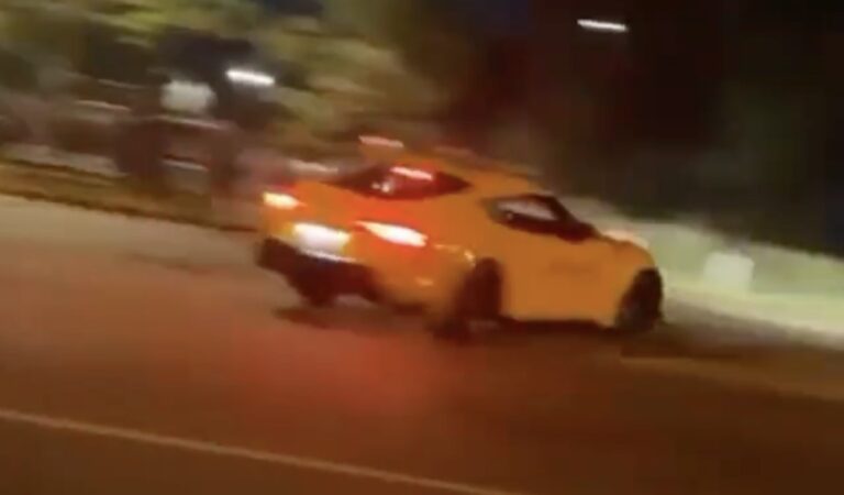 Toyota Supra streetdrift uheld