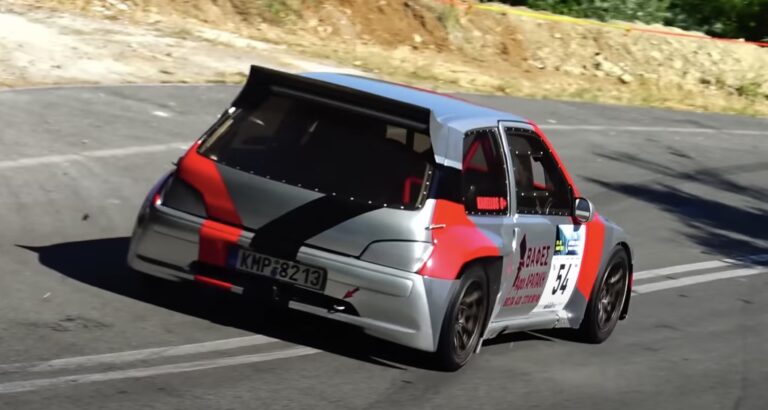 Peugeot 106 hillclimb