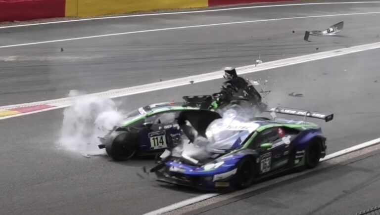 Racing uheld på Spa