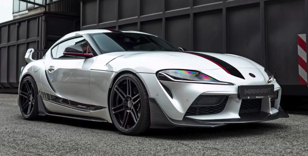 Nu har Toyota Supra 550 hestekræfter Nu har Toyota Supra 550 hestekræfter