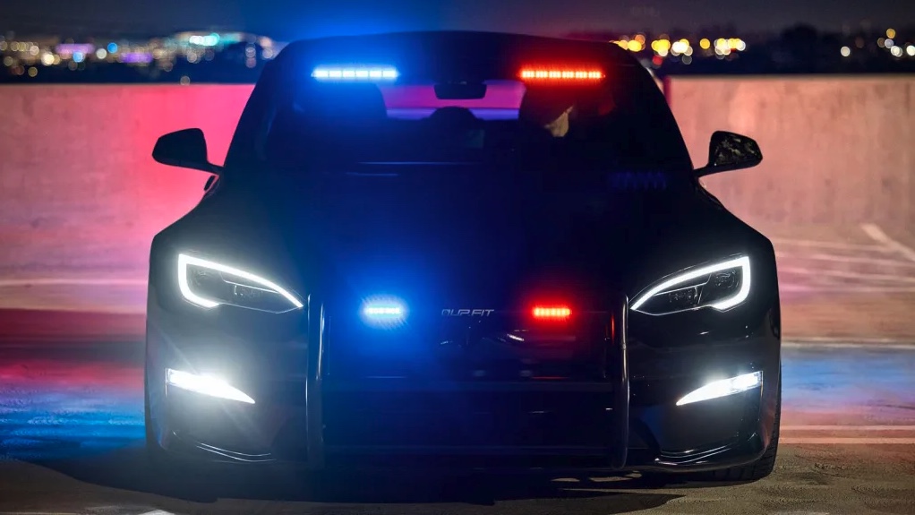 Tesla Model S Plaid er verdens hurtigste politibil