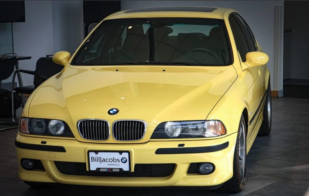 Er det her E39 M5'eren med verdens laveste kilometertal? Er det her E39 M5'eren med verdens laveste kilometertal?