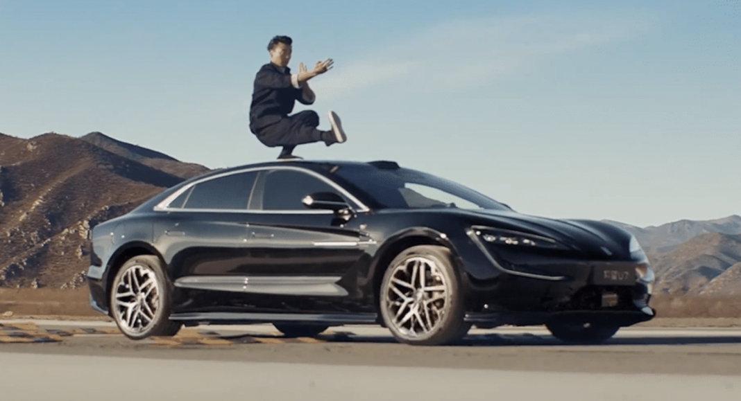 BYD U7: Elbil med 1.300 hk og kung fu på taget