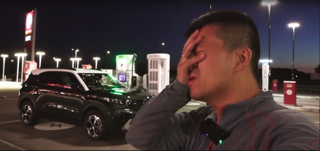 Elbil skal lade 12 gange for at køre 1.000 kilometer