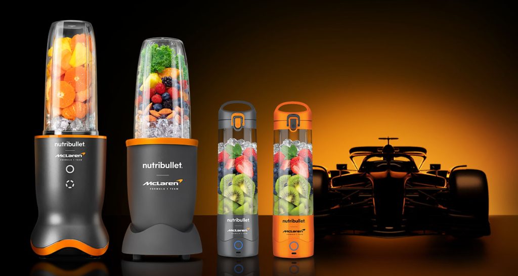 Fart på i køkkenet: McLaren og Nutribullet i højoktan samarbejde Fart på i køkkenet: McLaren og Nutribullet i højoktan samarbejde
