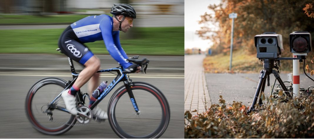 Cyklist knaldet i fartkontrol - får bøde på 1.600 kroner