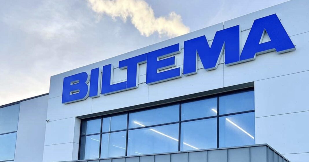 Biltema river helt varehus ned