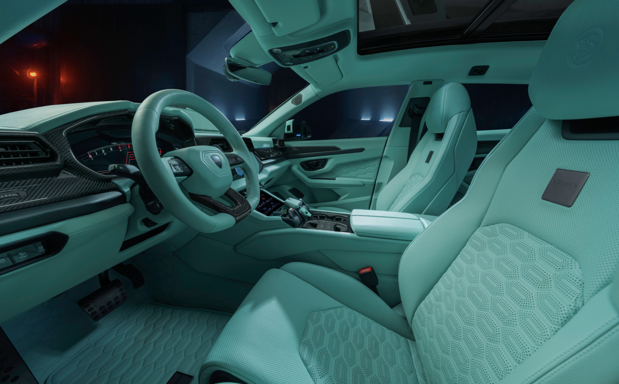 Er det her verdens grimmeste Lamborghini? BRABUS gør Urus mintgrøn