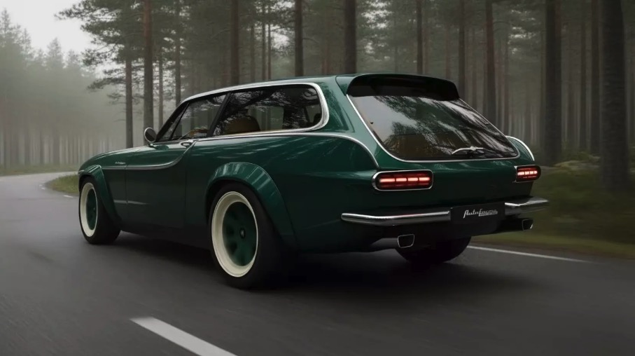 Volvo P1800 genopstår efter 53 år med 2,5-liters rækkefemmer