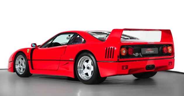 Sjælden hingst: Ferrari F40 til salg for vanvittigt mange penge