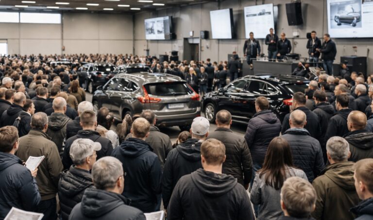 Vanvidsbiler på auktion: Men du kan formodentlig ikke købe dem