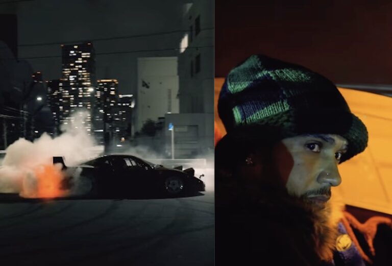 Hamilton i vild Fast & Furious-hilsen: Ferrari F40 med Kim Kardashian som co-driver