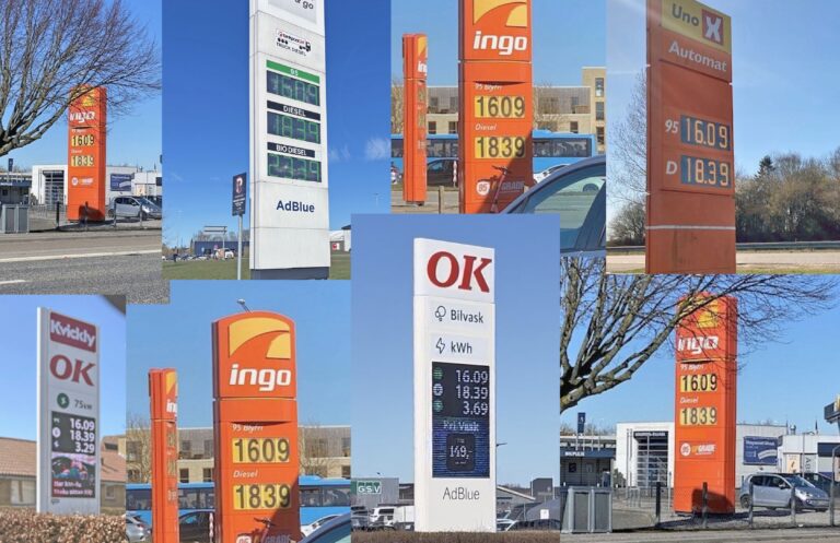 100 dage efter politisk indgreb er benzin stadig lige dyr overalt, siger FDM